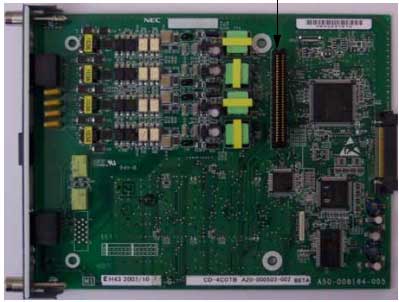 (image for) 4COTB 4-Port CO Trunk Card