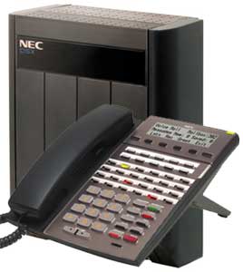 (image for) NEC DSX80 with 16) Phones & Voice Mail